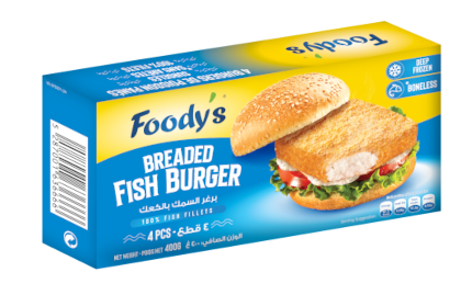 Foodys Breaded Fish Burger